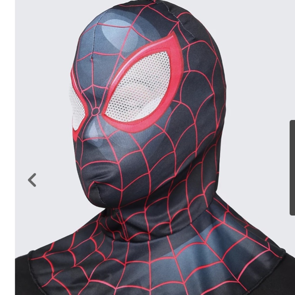 Marvel Spider-Man Miles Morales Mask Hot Topic Across The Spider-Verse Cosplay